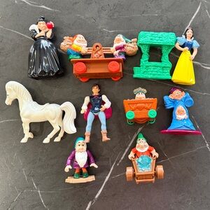 1992 McDonald’s Disney Snow White complete set